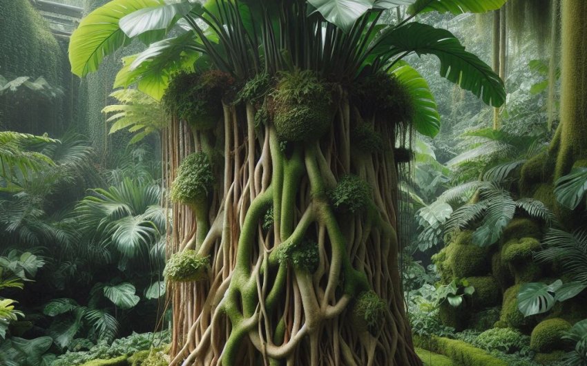 How do I train my Monstera deliciosa to climb?