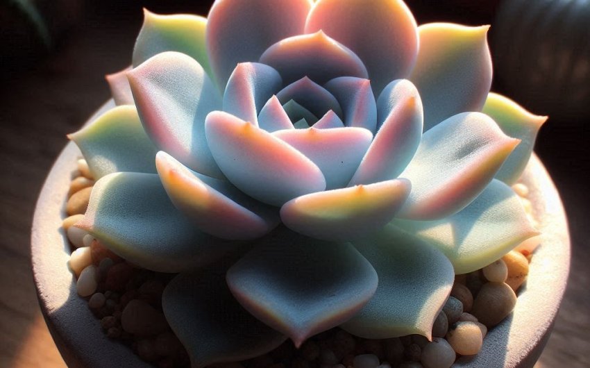 How much sunlight does an Echeveria need indoors?
