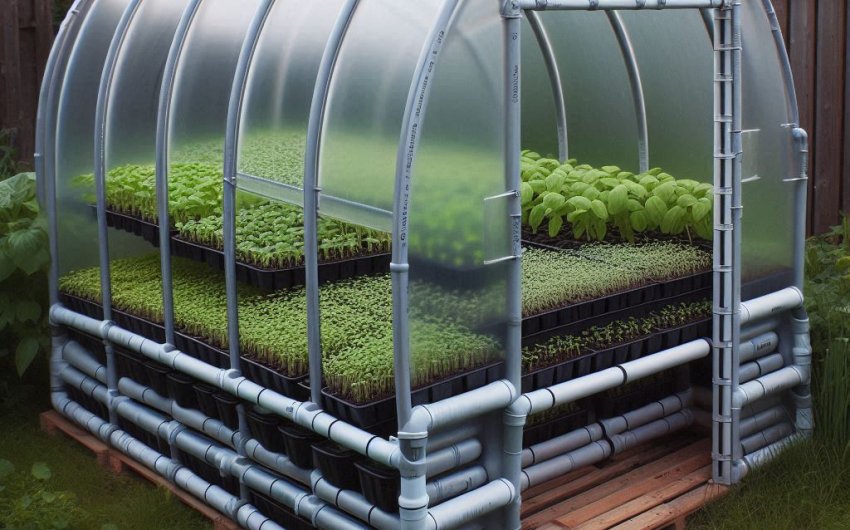 How to Build a Small Greenhouse from PVC: A DIY Guide