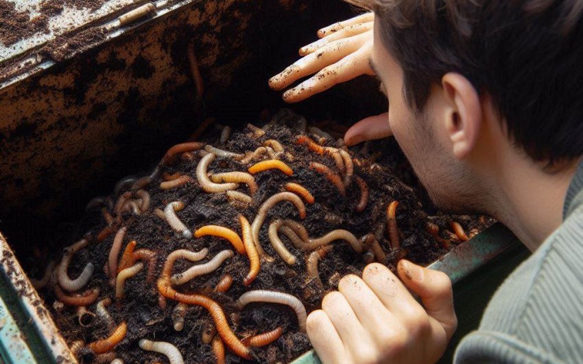 How to Deal with Maggots in Your Compost Bin?