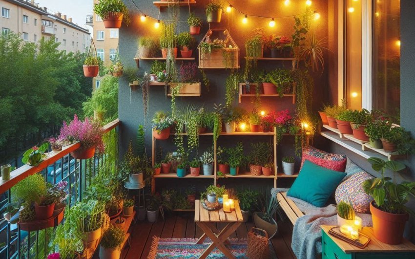 How to Decorate Your Balcony Garden Creatively?