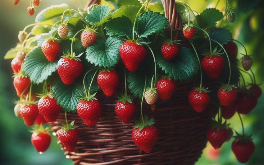 How to Grow Strawberries in Hanging Baskets?