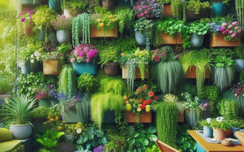 How to Make a Vertical Garden Wall for Decor?