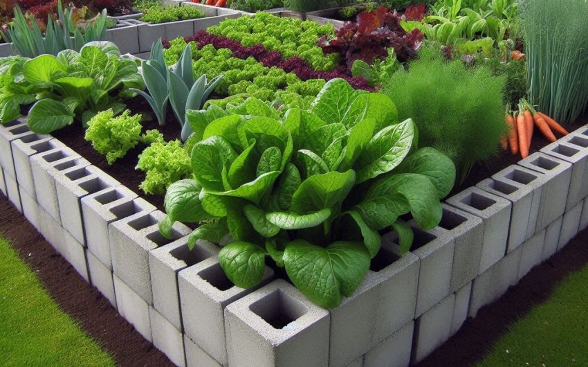 How to Make a Raised Garden Bed with Cinder Blocks?