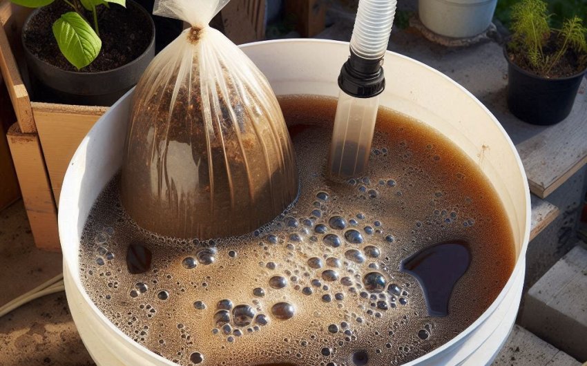 How to Make Your Own Organic Compost Tea for Plants?
