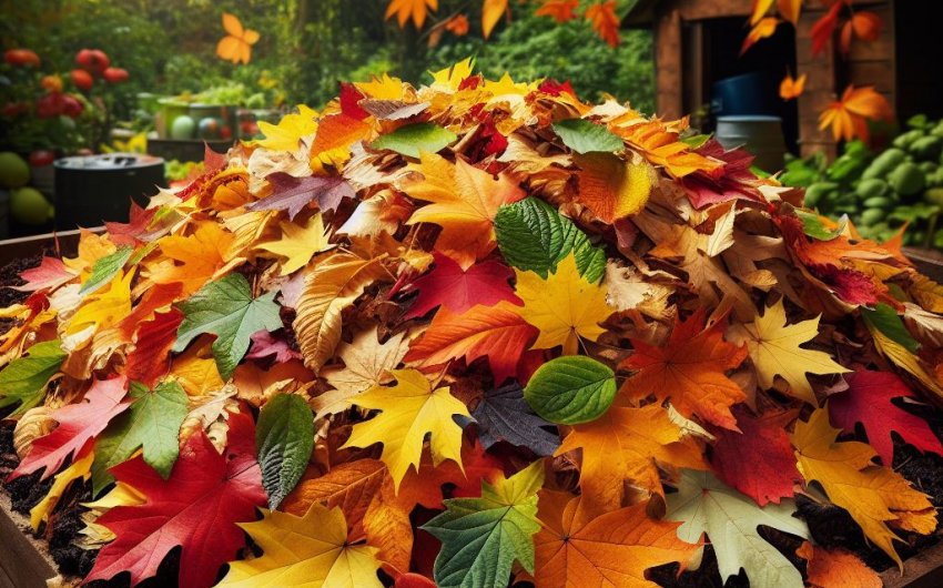 Leaf It to Nature: Maximizing Compost Potential with Autumn's Bounty!