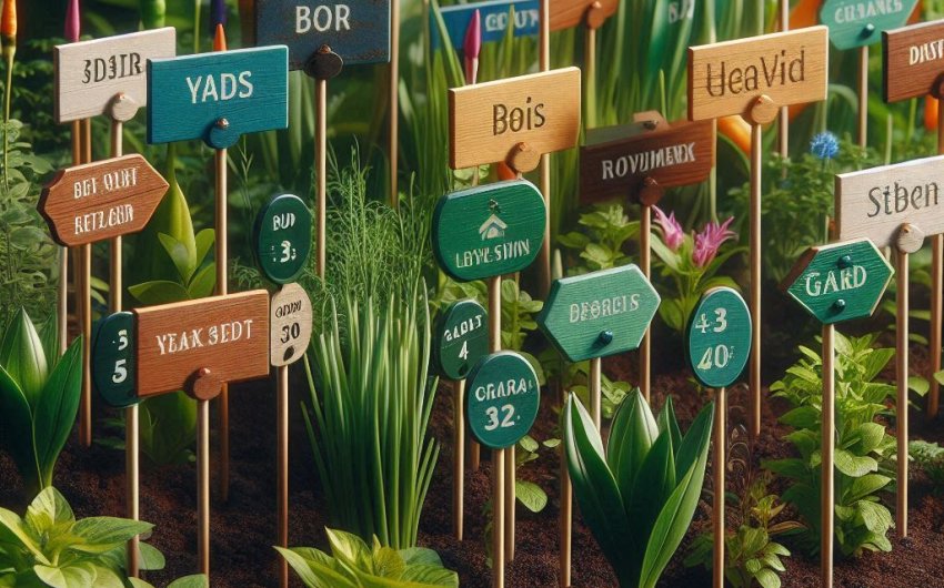 Plant Labels: Keep Your Garden Organized and Informative