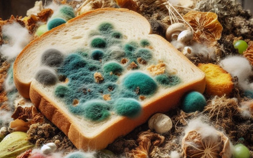 Should I compost moldy bread and baked goods?