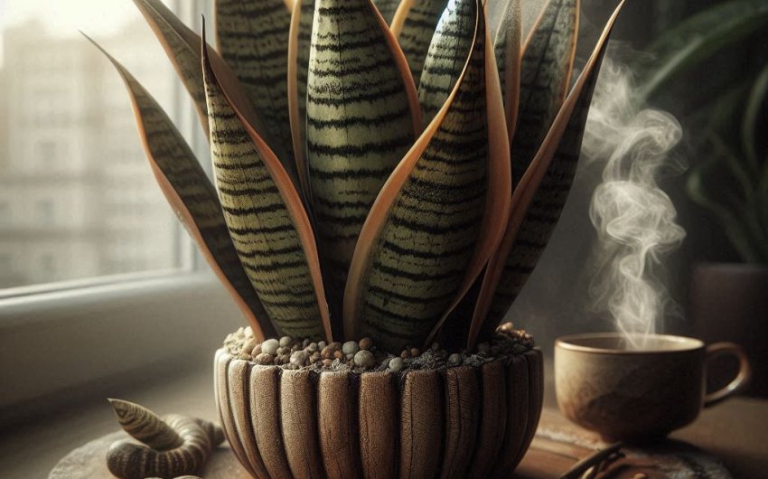 How Can I Treat Browning Tips on My Snake Plant?