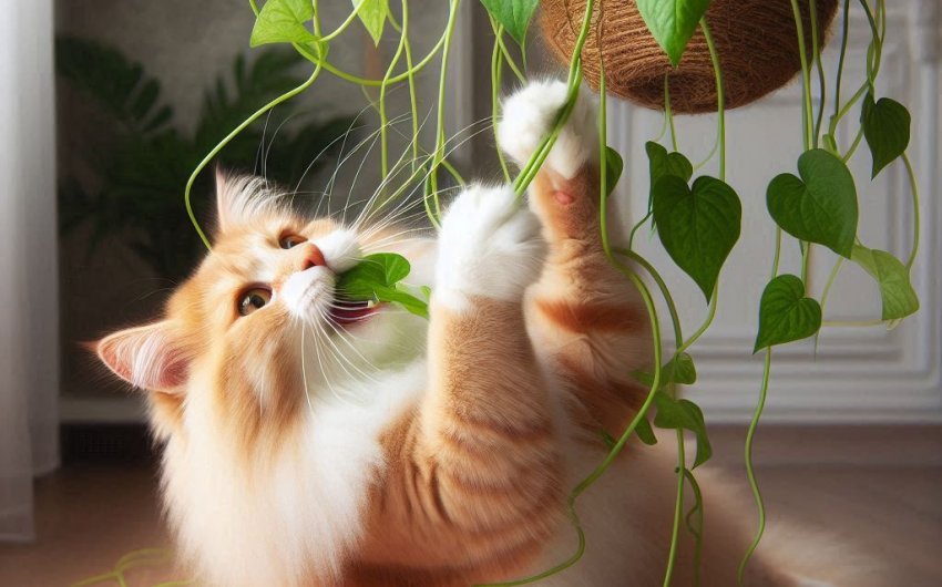 What are the best cat-safe trailing houseplants?