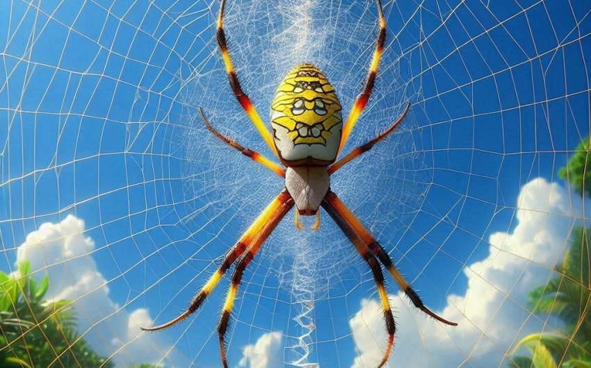 Yellow Garden Spider: Nature’s Web Weaving Wonder