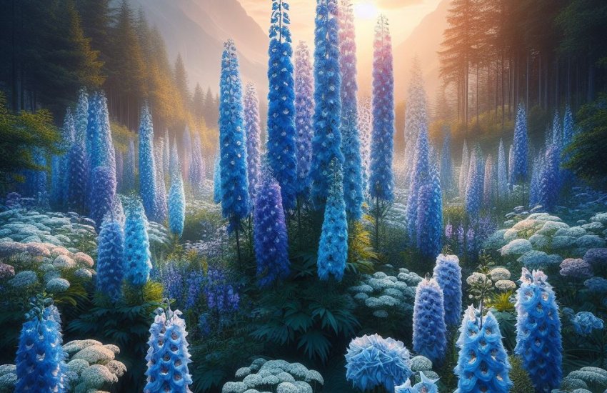 Delphinium Delight: Azure Beauties in Your Garden