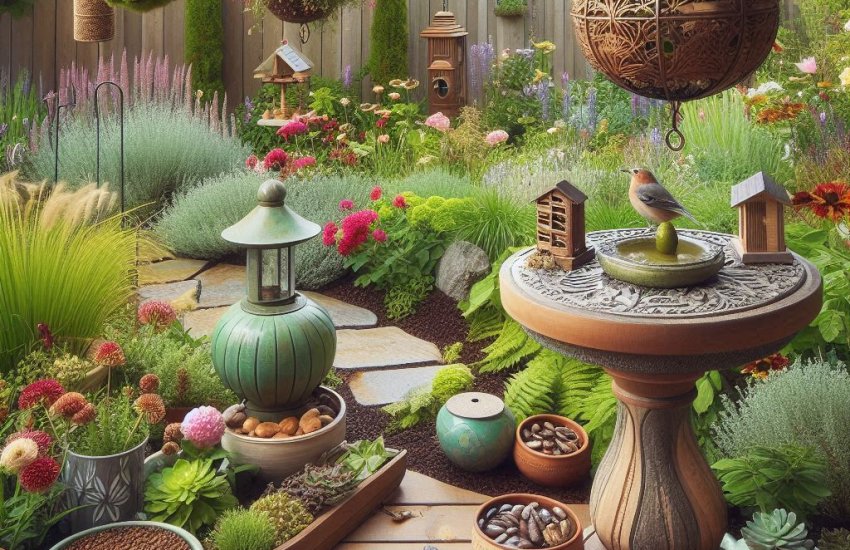 How to Create a Bird-Friendly Garden with Natural Decor?
