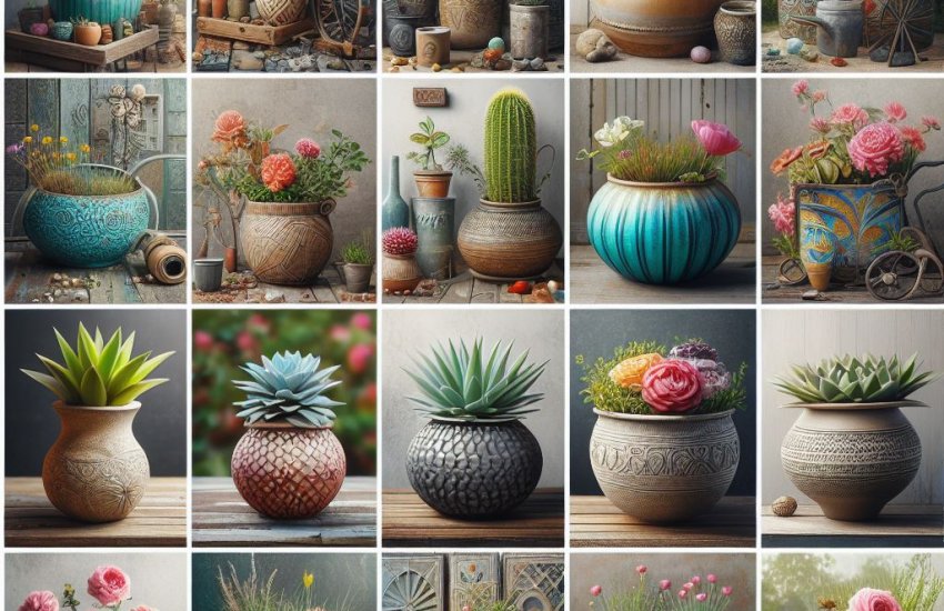 Blossom in Style: Creative Flower Pot Inspirations