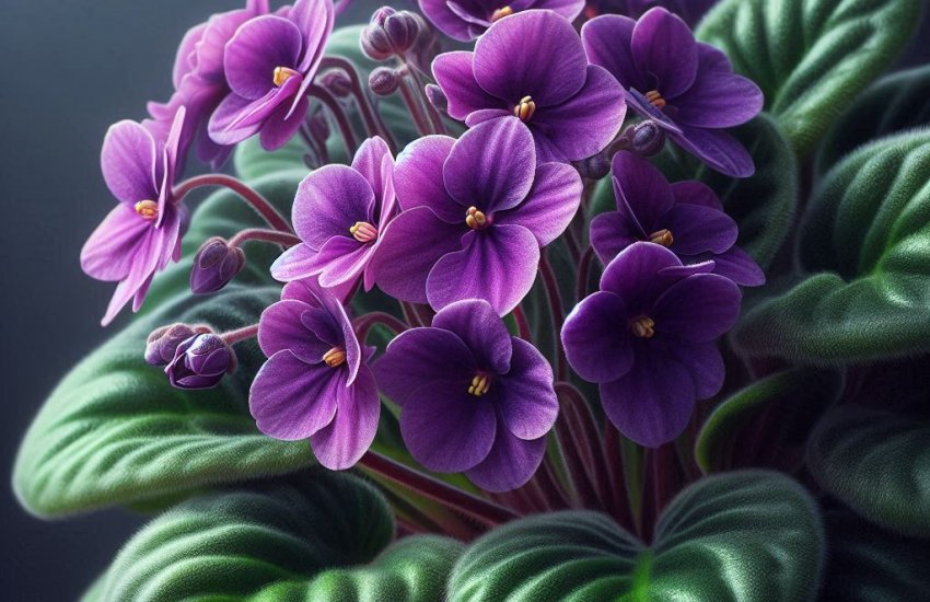 Vibrant and Beautiful: Caring for African Violet Houseplants
