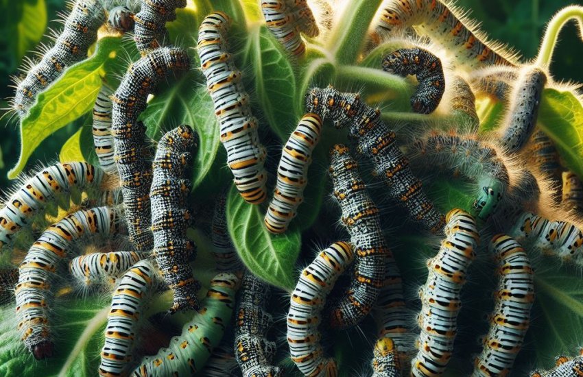 Caterpillar Crisis: Combatting Caterpillar Damage on Plants