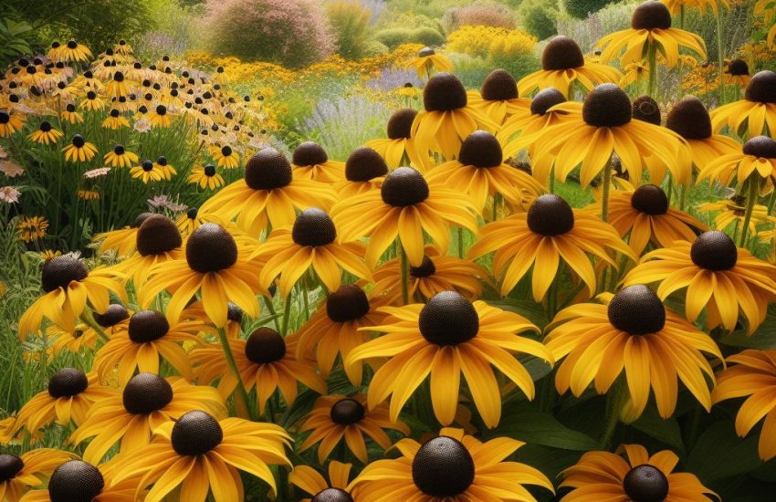 Colorful Delights: Black-Eyed Susan in the Garden