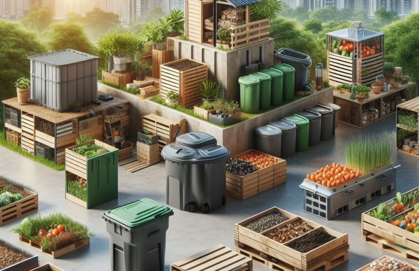 Maximizing Space: Compact Designs for DIY Outdoor Compost Bins