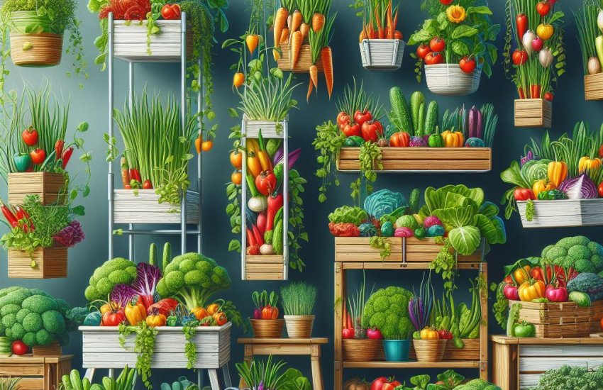 Growing Up: Container Vegetable Gardening Ideas