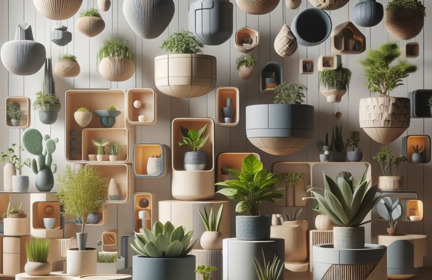 Crafting Nature's Beauty: Innovative Plant Pot Designs
