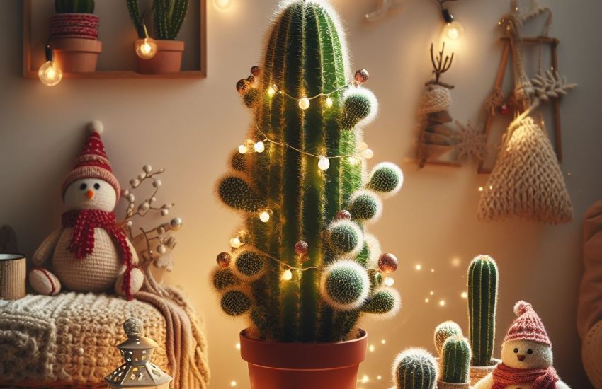 DIY Guide: Crafting a Mini Cactus Christmas Tree for Small Spaces