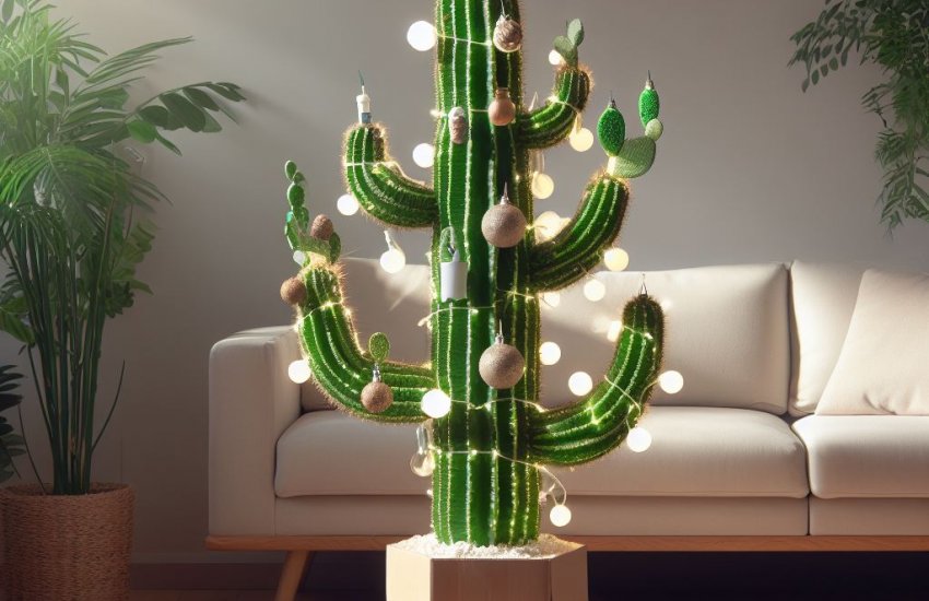 Sustainable Holiday Decor: Why a Cactus Christmas Tree is an Eco-Friendly Choice