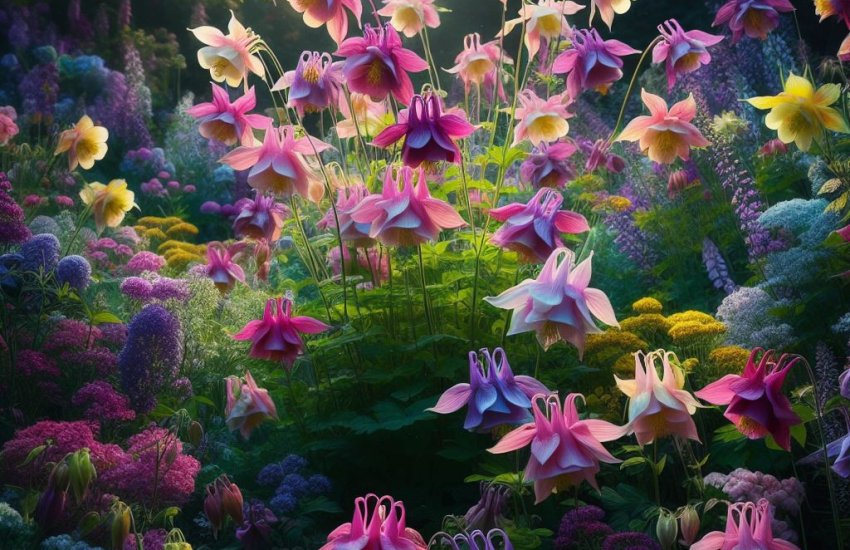 Columbine Charm: Enchanting Beauty in the Garden