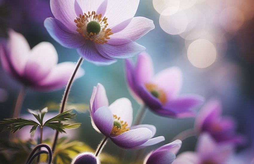 Windflower Wonders: Ethereal Beauty in Your Garden