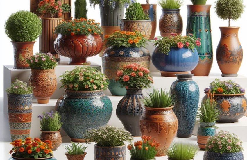 Express Your Greenery: Stunning Flower Pot Designs