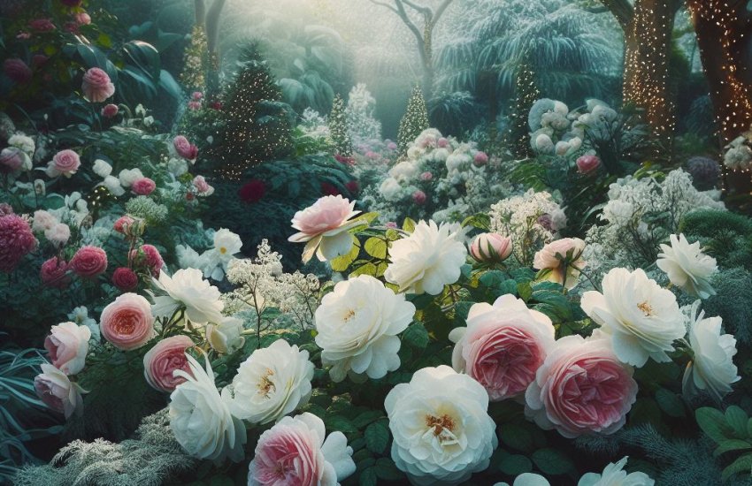 Christmas Rose Magic: Festive Beauty in the Garden
