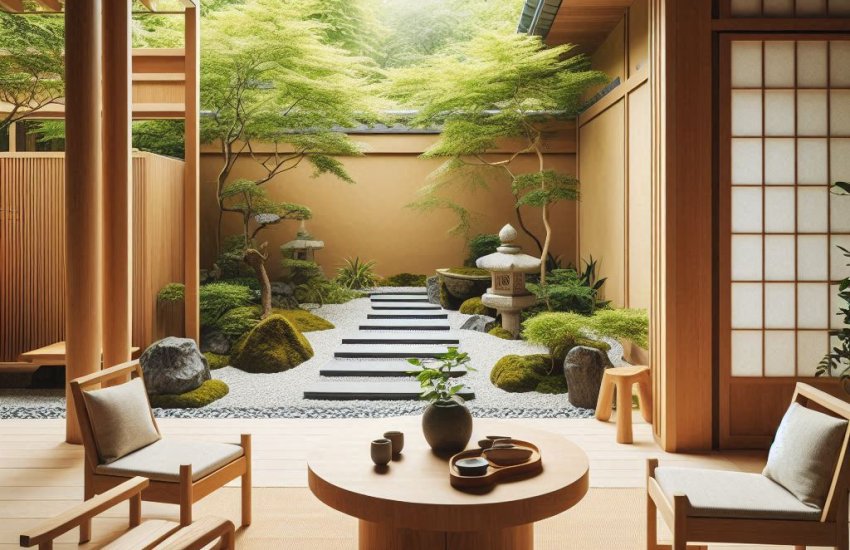 How Do I Select Garden Furniture That Complements a Japanese Zen Garden?