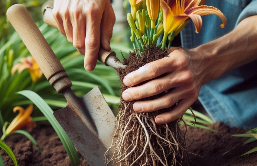 How Do You Divide and Transplant Perennial Flowers?