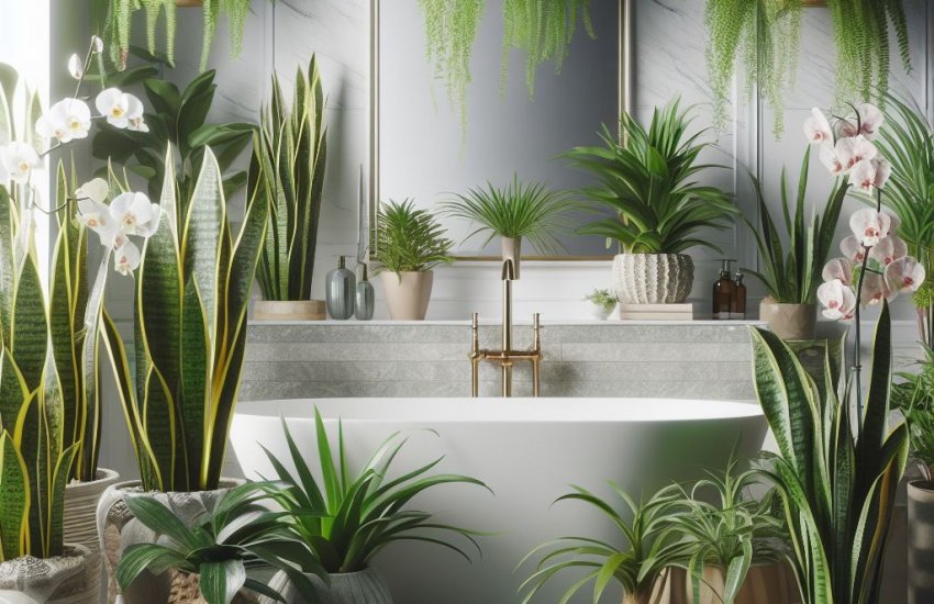 Shower Power: Indoor Plants Perfect for Bathrooms