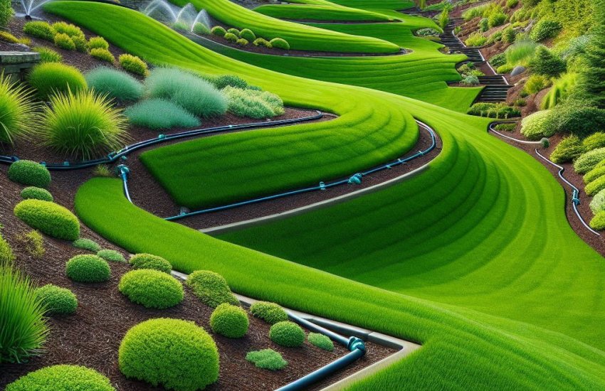 How Do I Care for a Lawn on a Slope or Hill?