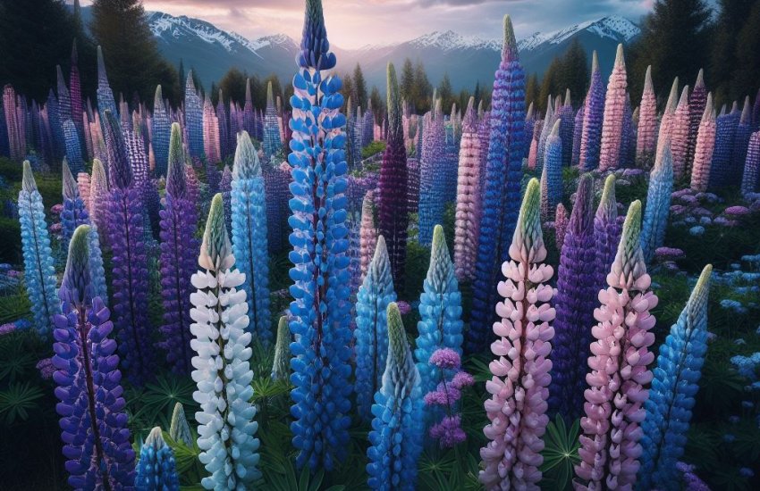 Lupine Legends: Majestic Beauty in Your Garden