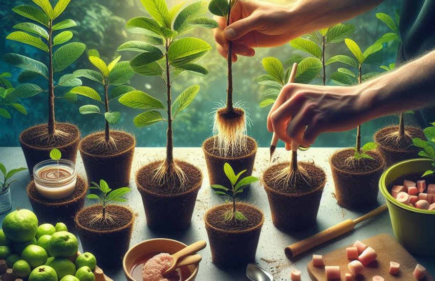 How to propagate guava trees through cuttings?