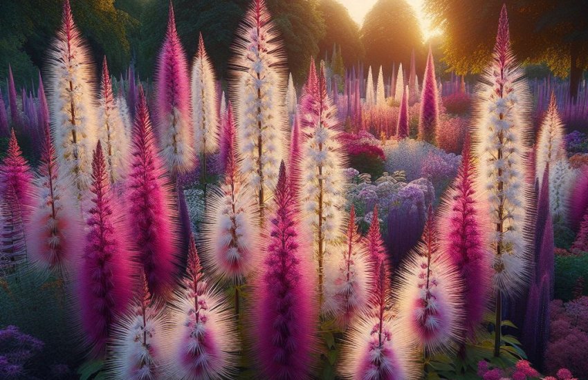 Blazing Star Blooms: Radiant Stars of the Garden