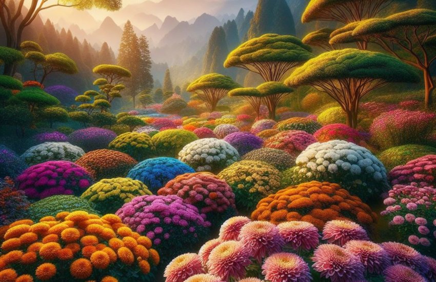 Chrysanthemum Majesty: Royal Blooms in Your Garden