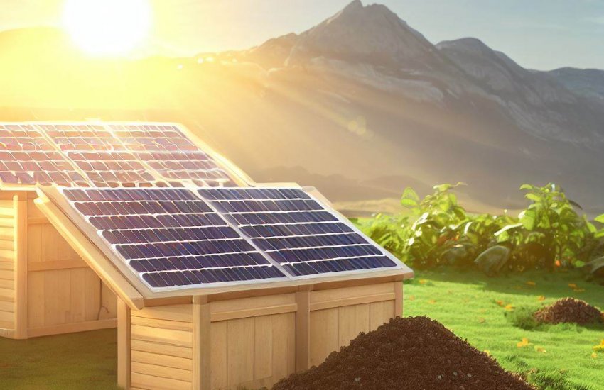 Solar-Powered Compost Bins: Harness the Sun for Sustainable Gardening