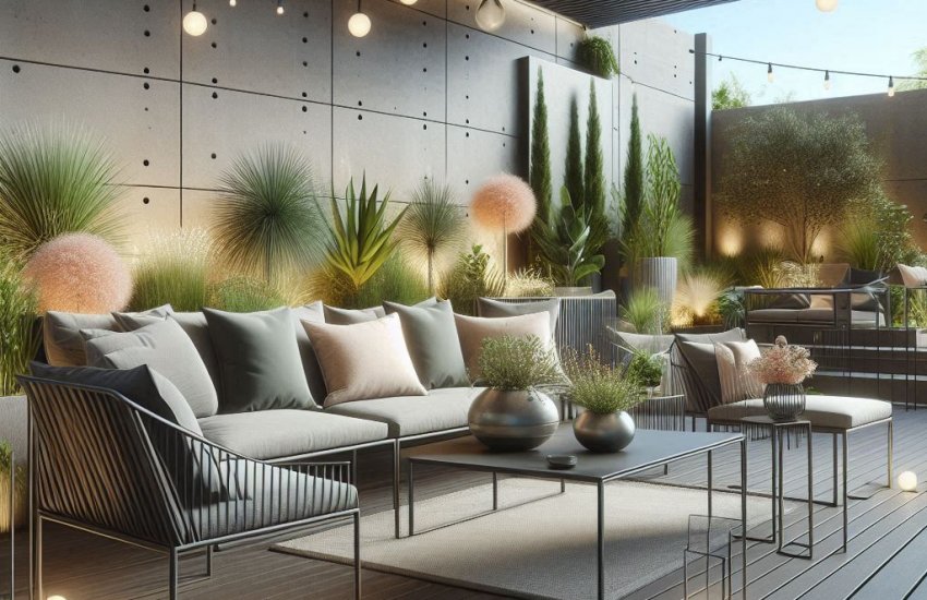 How to Style Metal Garden Furniture for a Contemporary Look?