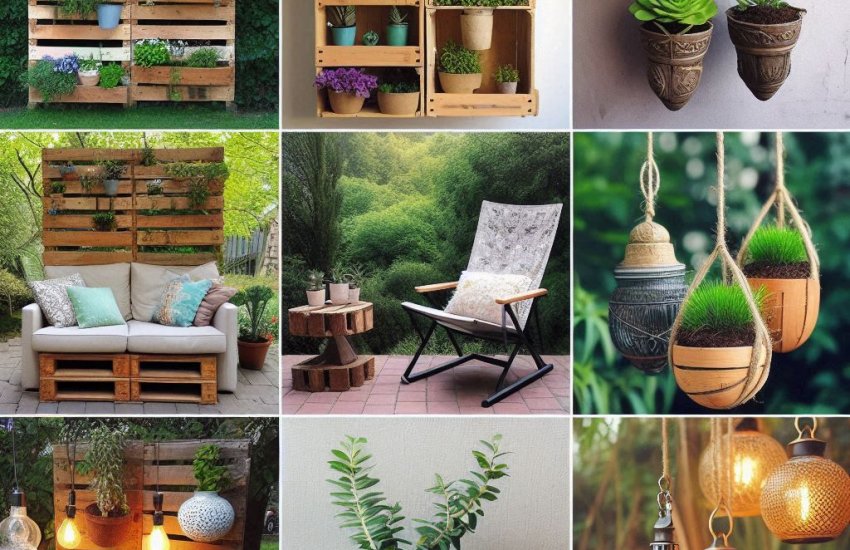 What Are the Best Upcycled Garden Decor Ideas for Small Spaces?