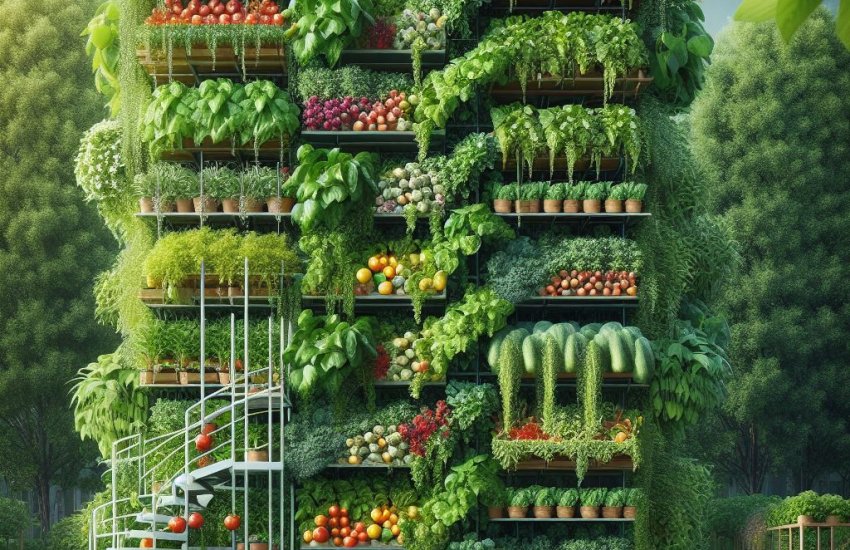 Reaching New Heights: Vertical Vegetable Gardening Techniques