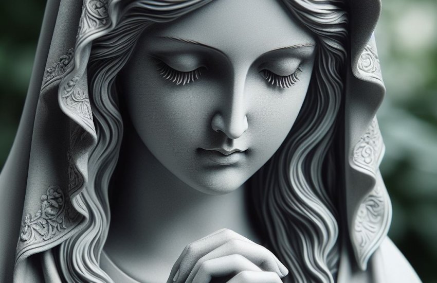 Find Serenity in Your Garden with the Virgin Mary Statue