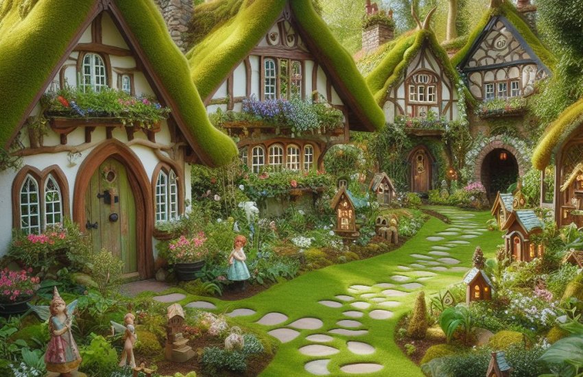 Storybook Elegance: Incorporating Whimsical Elements into Your English Cottage Garden