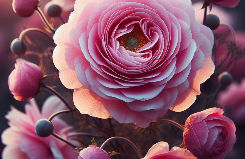 Pink Perfection: Wild Beauty in Your Garden