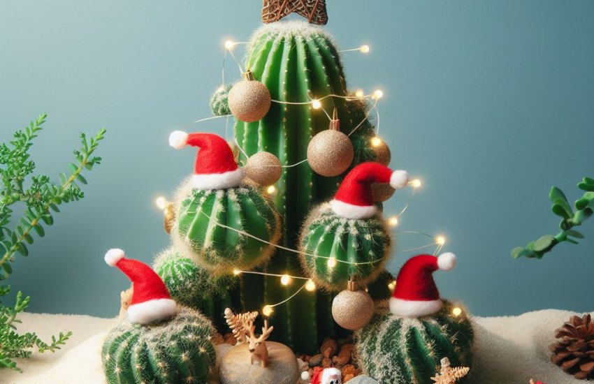 From Desert to Winter Wonderland: Themed Decorations for Your Cactus Christmas Tree