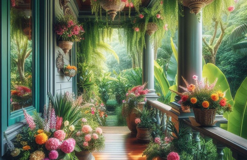 The Zen of Porch Flowers: Using Floral Arrangements for Relaxation and Stress Relief